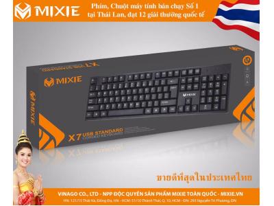 Bàn phím máy tính MIXIE X7 - Full bàn phím và số
