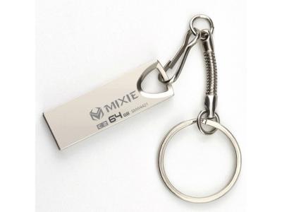 USB 2.0 MIXIE C2 Dung Lượng 64Gb - Kim Loại, Có Dây Đeo, Thời Trang, BH 2 Năm.