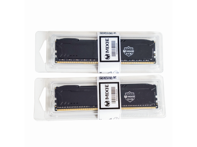 Ram PC MIXIE DDR4 8G 3200Mhz, Chuẩn JEDEC, AMD & Intel Có tản, màu đen, Bảo hành 60 tháng - 8GD43200RA-U